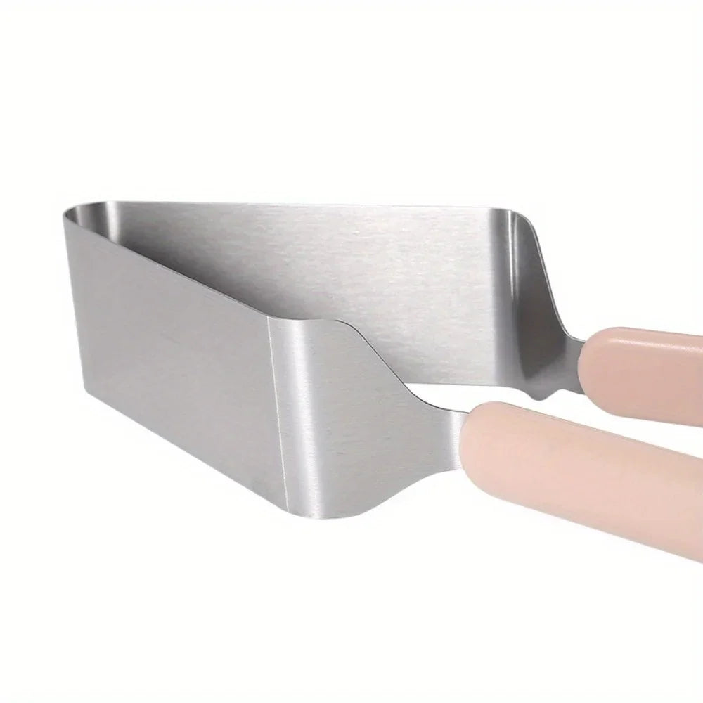 Stainless Steel Cake Dividing Knife & Triangle Cutting Clip