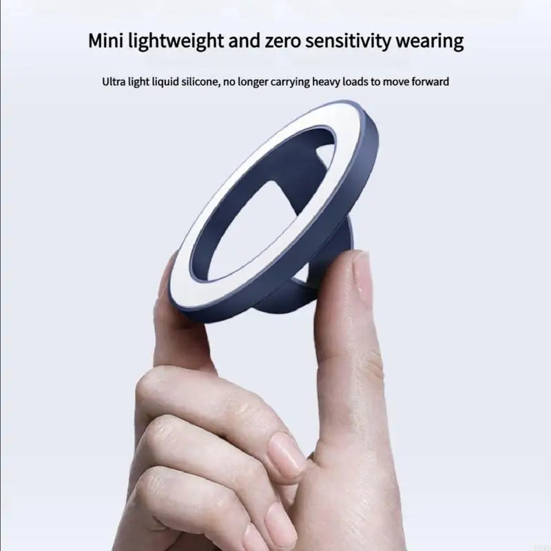 Silicone Phone Ring Holder – 360° Grip & Car Dashboard Mount