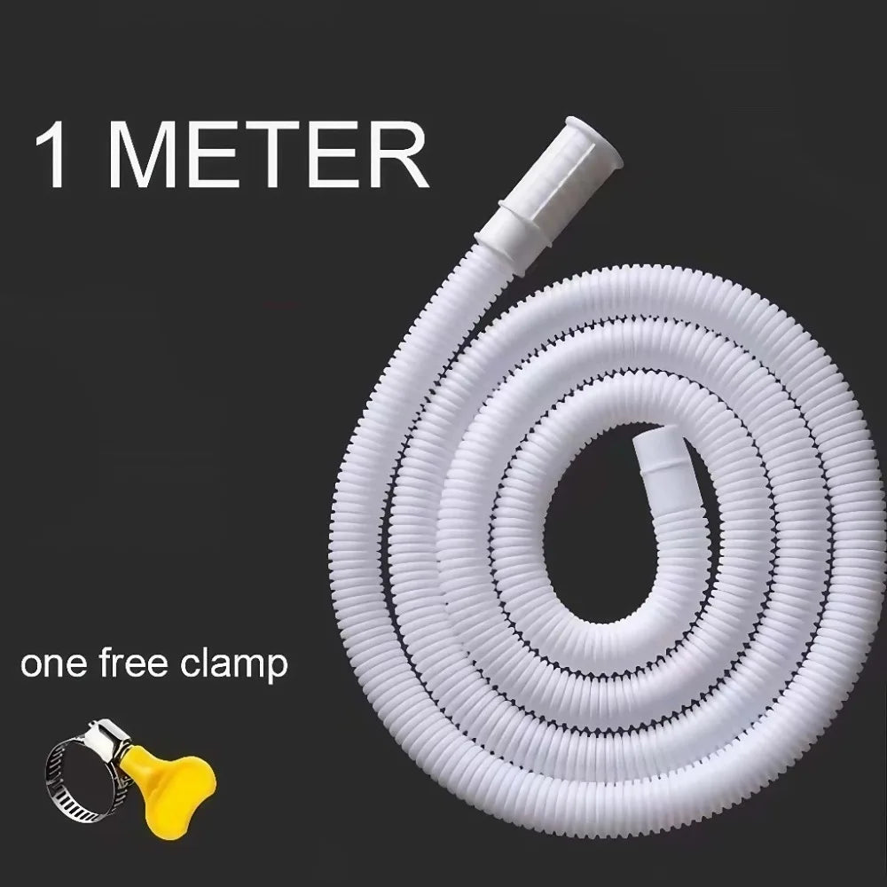 Plastic Drain Hose for AC & Washing Machine – 1/2/3m