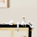 3D Resin Duck Ornament – Desk, Dashboard & Monitor Decor