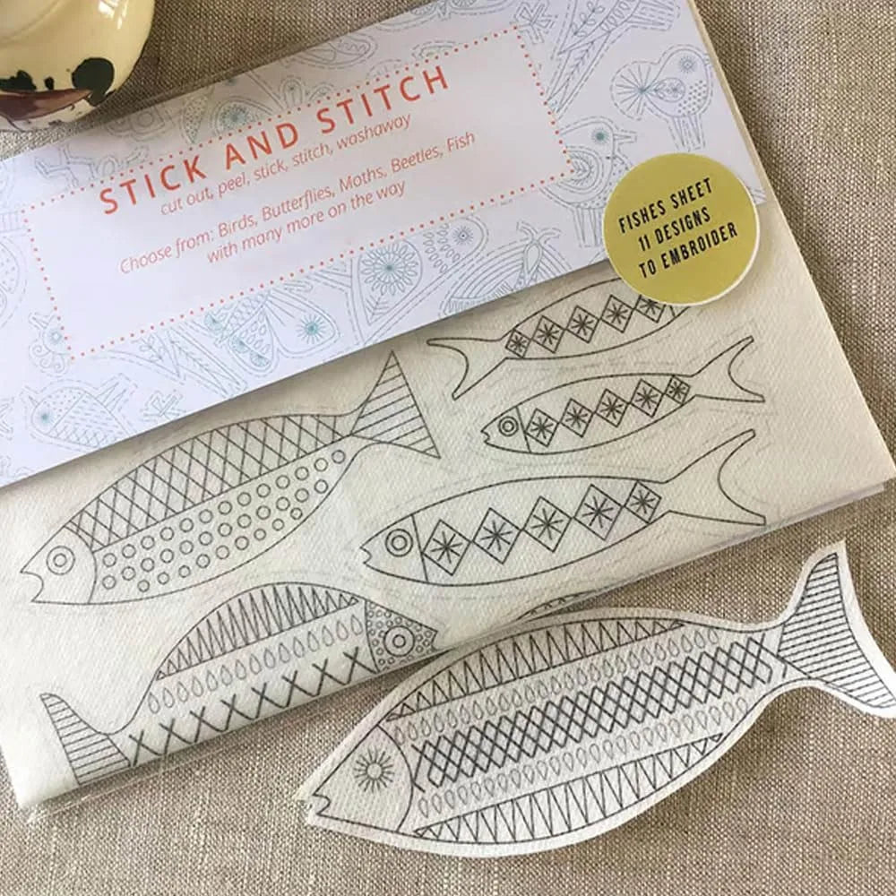Water Soluble Embroidery Transfers – Stick & Stitch DIY Paper