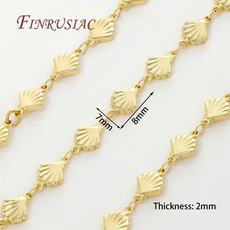 18K Gold Plated Oval Cuban Chain – Bulk DIY Jewelry Supply