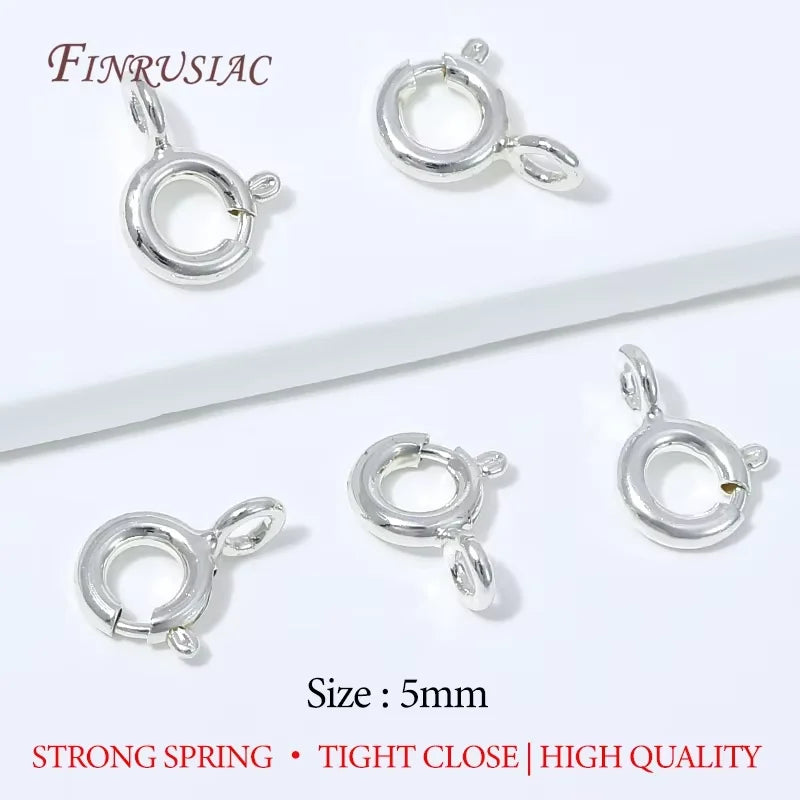 18K Gold Plated Brass Cord End Beads – 4mm DIY Jewelry Findings