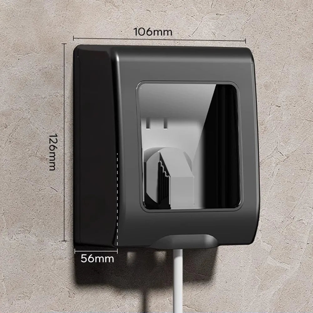 Waterproof Switch Cover | Transparent Splash-Proof Plug Box