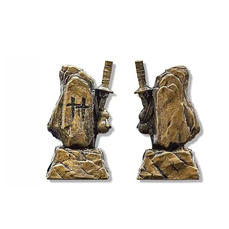 Where Winds Meet Metal Keycaps – Martial Arts Desktop Ornament