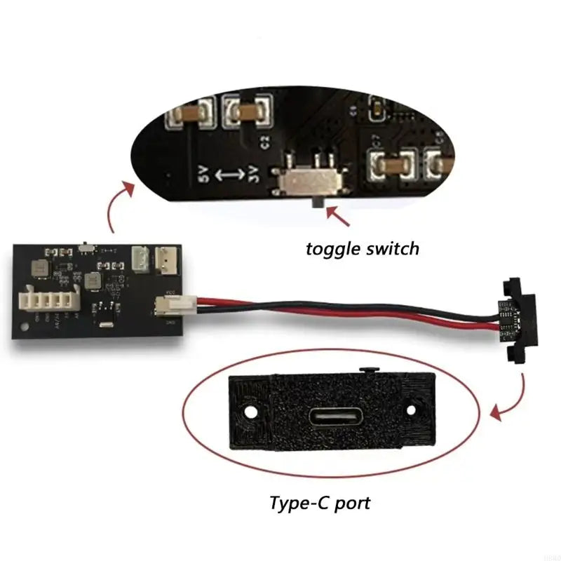 Sega Saturn USB-C Power Supply Board Module – 15V/3A
