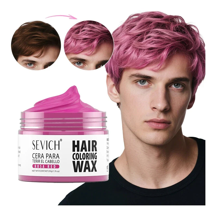 Sevich Temporary Hair Color Wax – Beard & Eyebrow Styling
