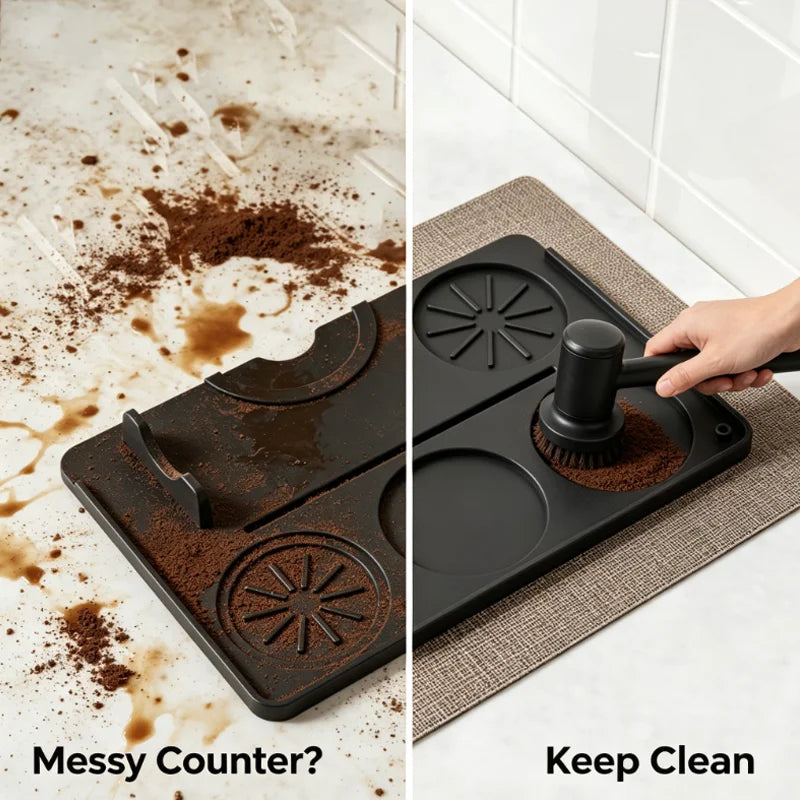 Silicone Coffee Tamper Mat | Espresso Portafilter Pad
