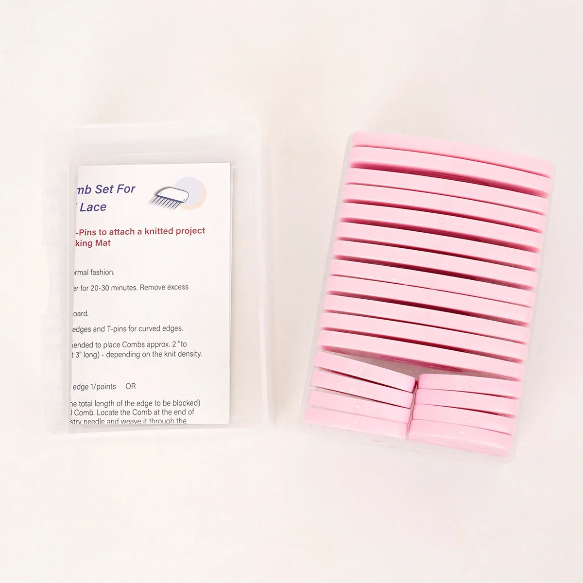 Knitting Shaping Needle – Shawl & Sweater Positioning Tool