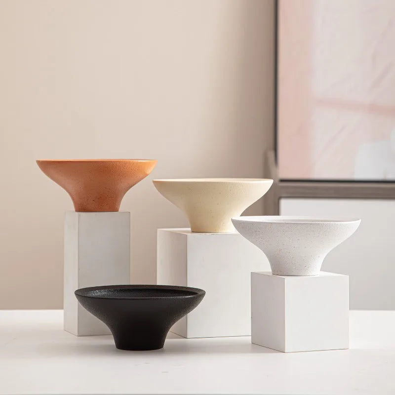 Porcelain Hydroponic Flower Pot – New Chinese Style Orchid Planter