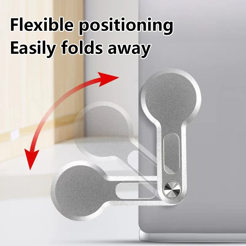 Ultrathin Magnetic Car Phone Holder & Foldable Laptop Stand