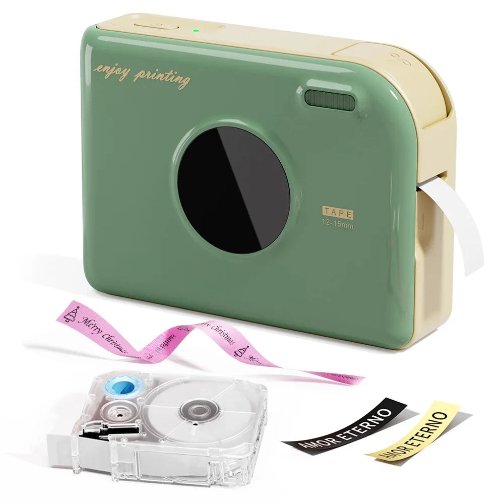 Phomemo A30 Bluetooth Label Maker – Inkless 12mm Portable Printer