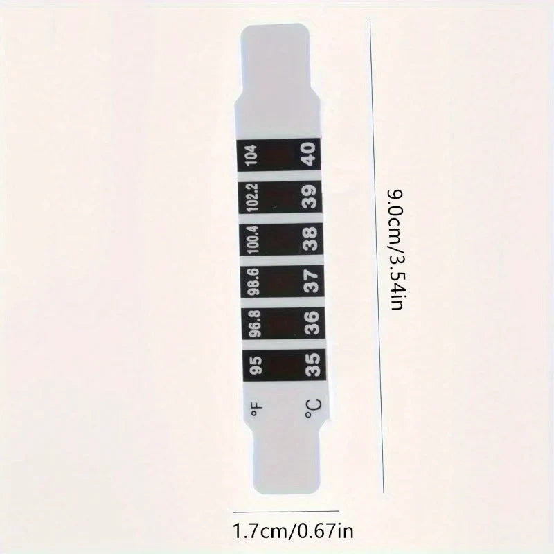 Forehead Strip Thermometer for Baby & Kids – 5 or 10 Pcs