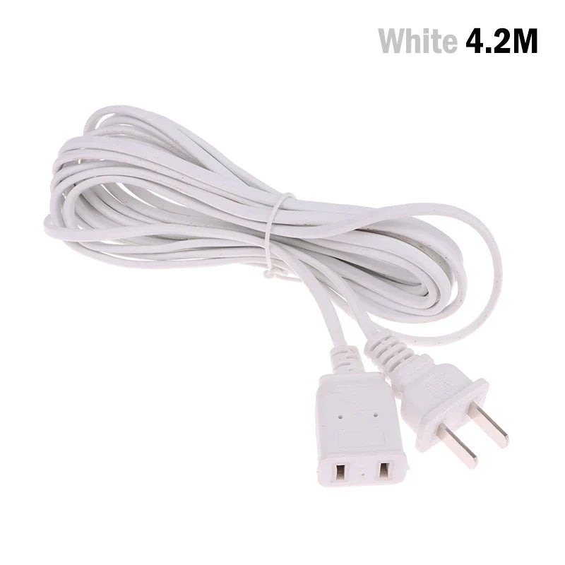 AC Power Extension Cord with On/Off Switch – US & EU Plug