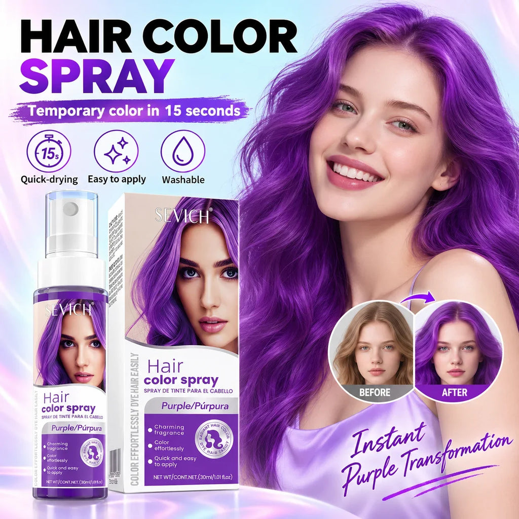 Sevich Temporary Hair Color Spray | 8 Colors – Party & Cosplay