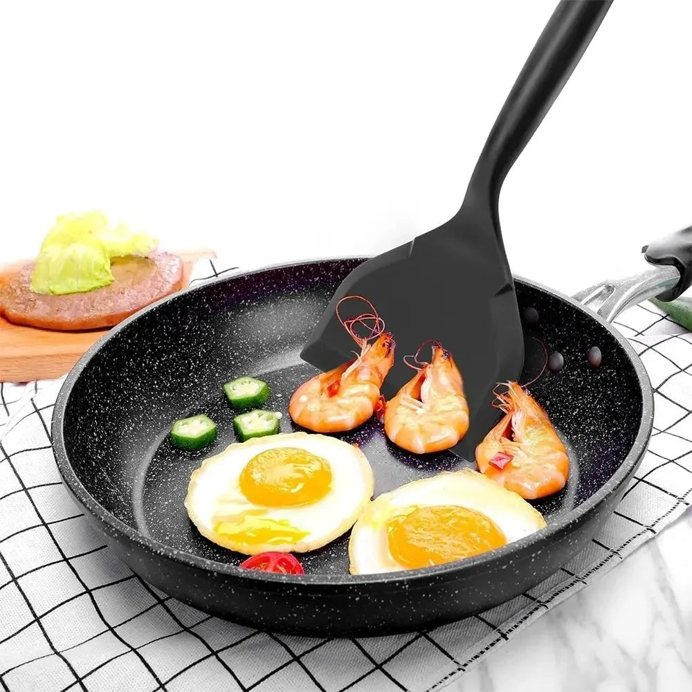 Wide Silicone Spatula – Heat-Resistant Nonstick Turner