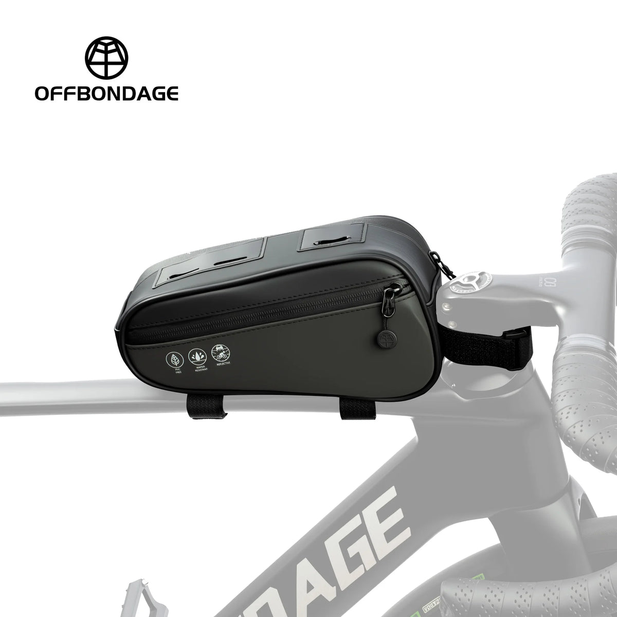 OFFBONDAGE Ultralight Bike Top Tube Frame Bag | MTB Cycling