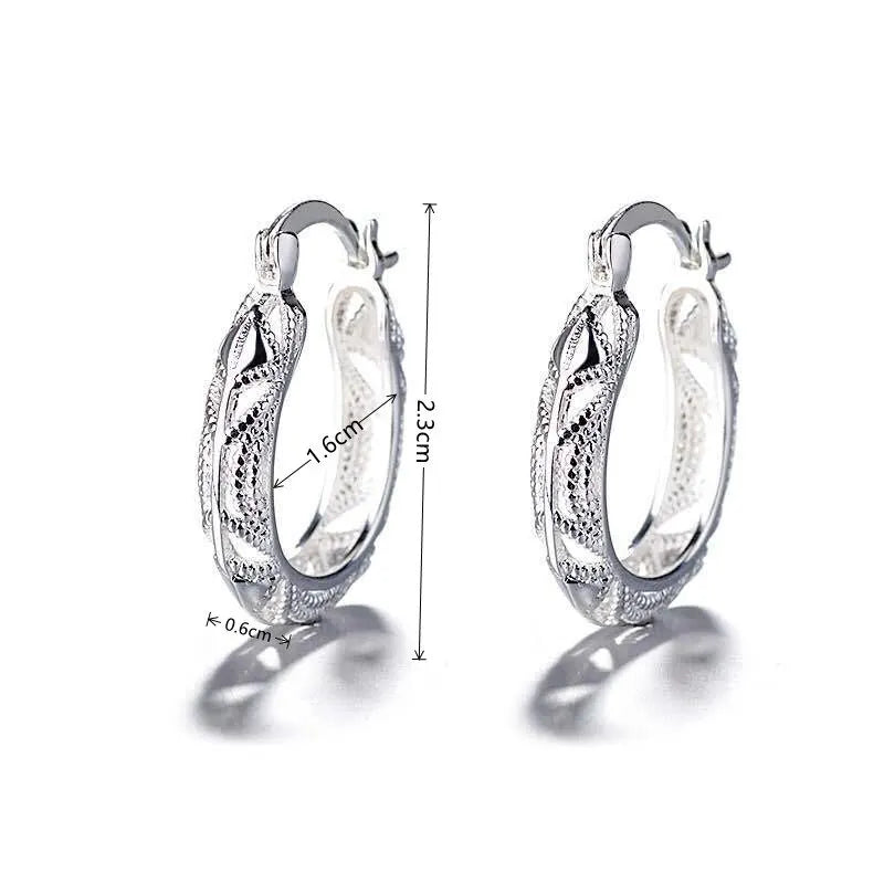 Nixie Snake Drop Earrings Silver Plated Zinc Alloy Unisex