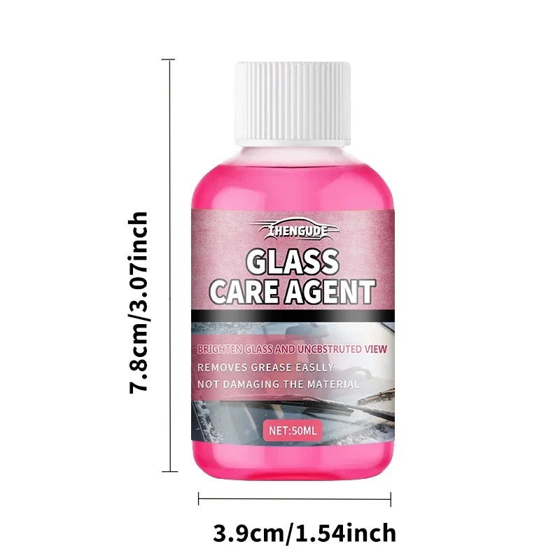 Winter Windshield Washer Fluid – Anti-Freeze Oil Film Cleaner