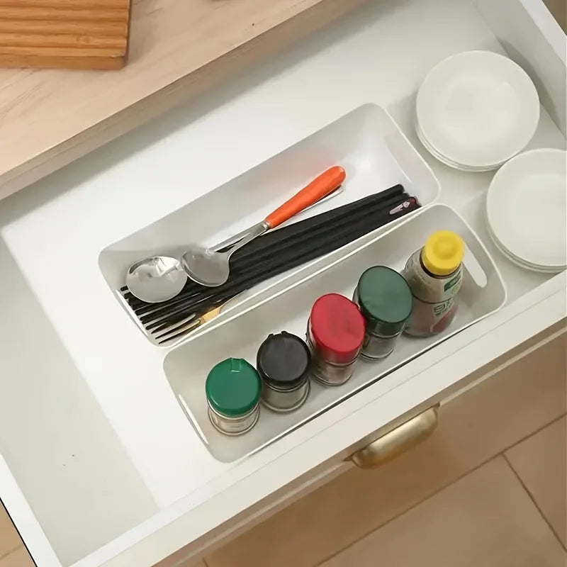 Plastic Storage Box Set 2/5/10 Pcs – Drawer & Home Organizer