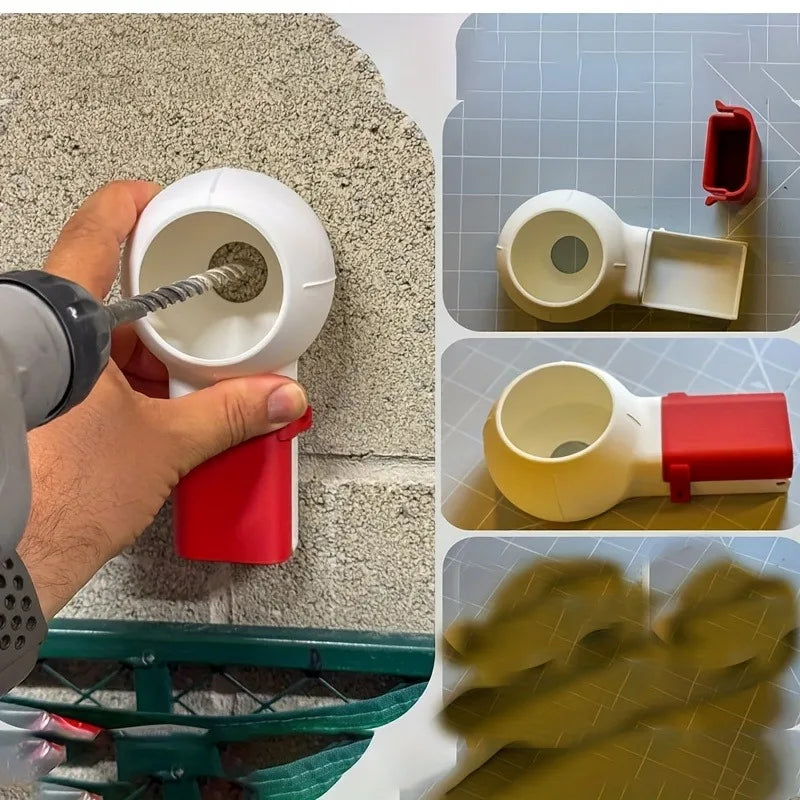 Rotating Nozzle Drill Dust Collector Box – Drilling & Sanding