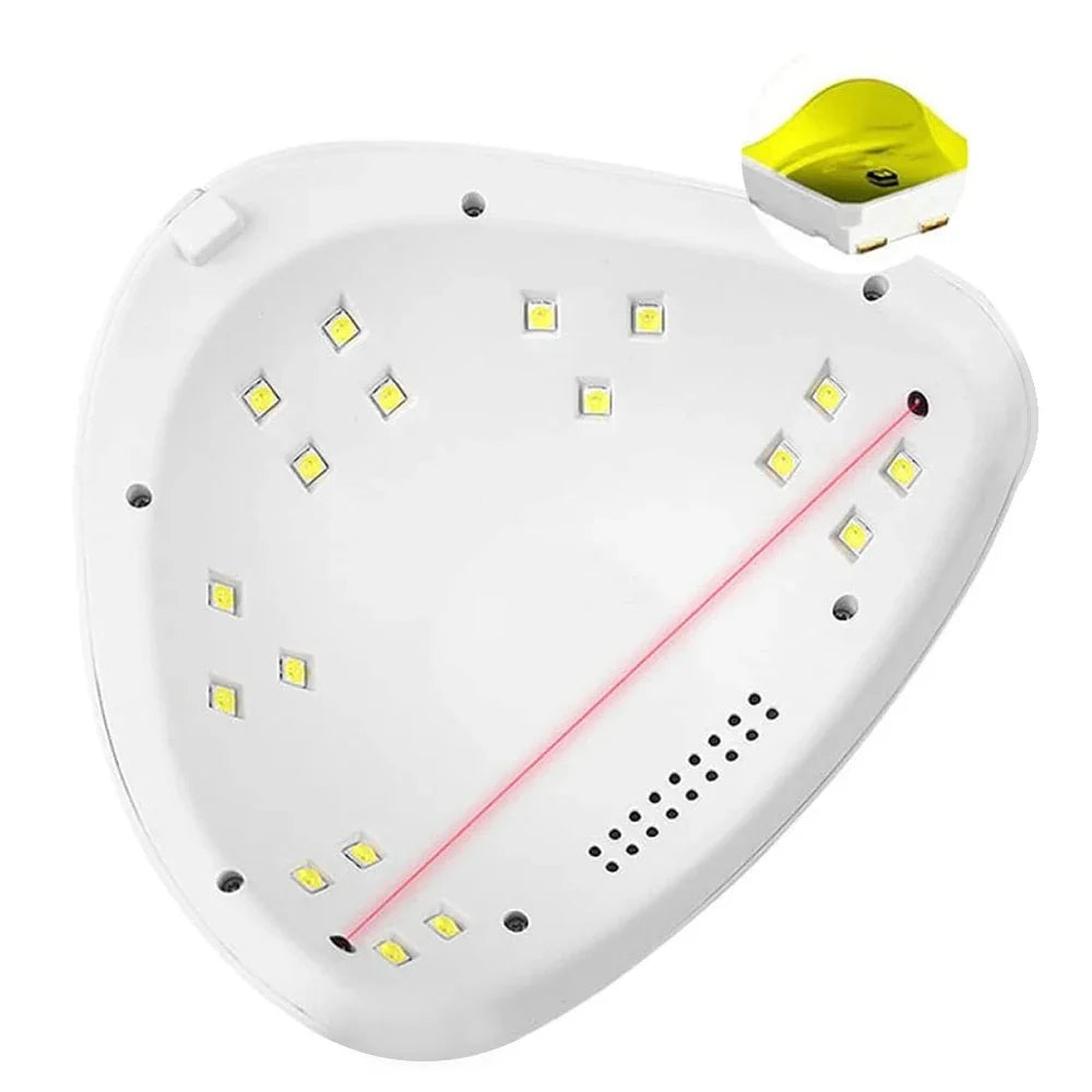 UV Gel Nail Curing Lamp – Home & Salon Nail Dryer