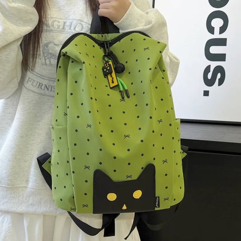 Women's Large Capacity Minimalist Backpack – Korean Style