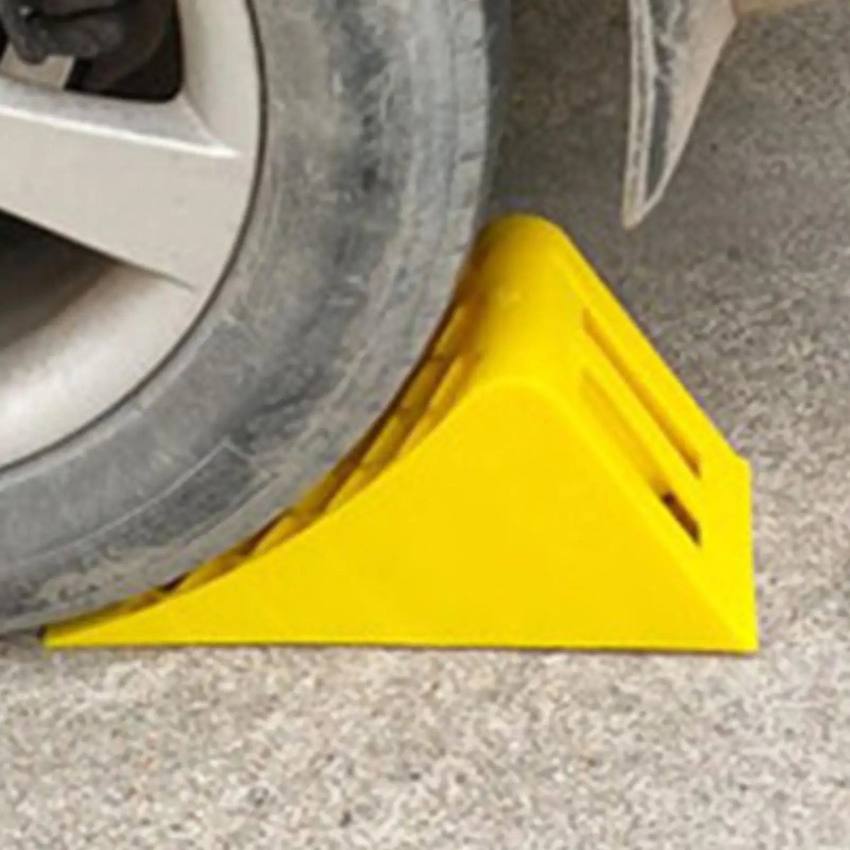 Portable Car Wheel Chock Anti-Slip Tire Stop Block & Parking Wedge