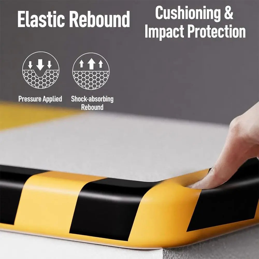 2M Self-Adhesive Garage Wall Guard Foam Corner Bumper Strip