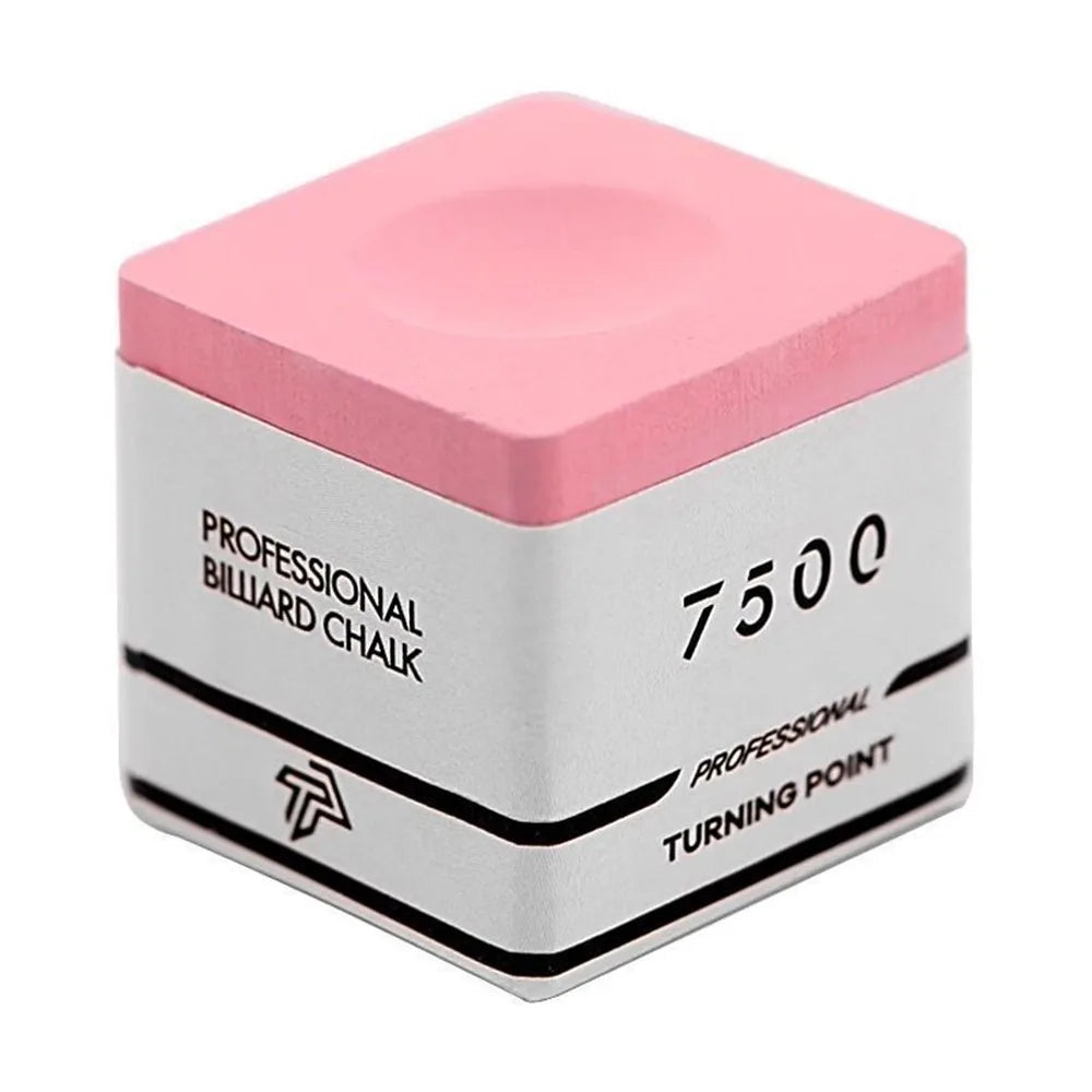 TP7500 Billiard Pool Chalk – Non-Slip Fine Powder | Pink & Grey