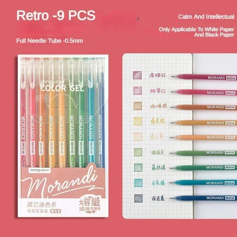 Glitter Gel Pen Set 162 Colors – 0.5mm & 1.0mm Art Pens