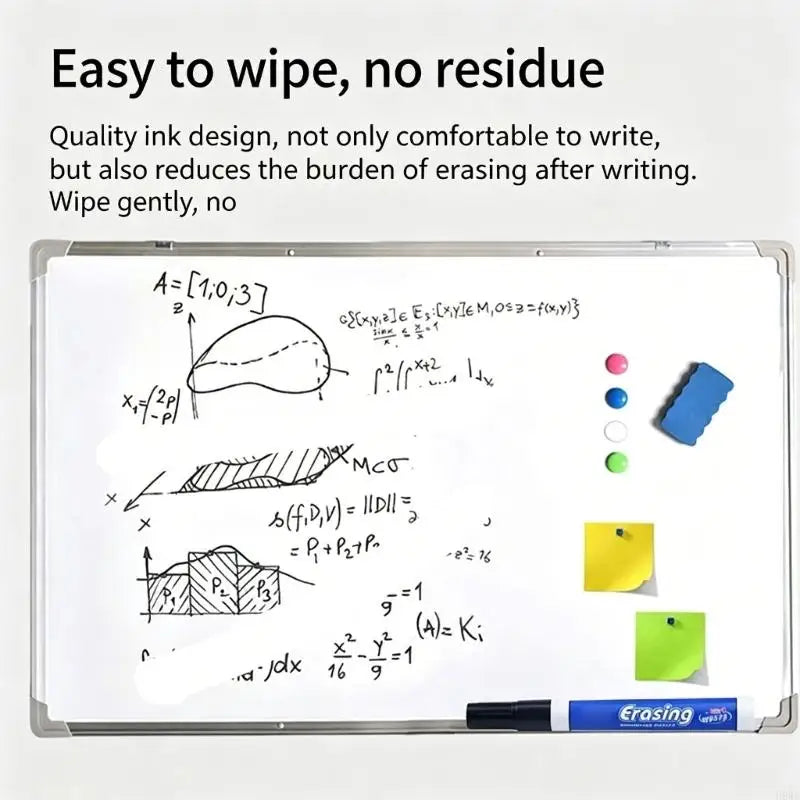 Erasable Whiteboard Markers – Broad Tip Water-Based Ink