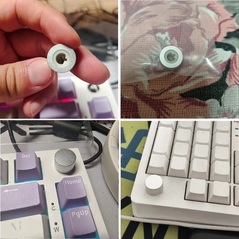 Aluminum Control Knob for Mechanical Keyboard – D Shaft