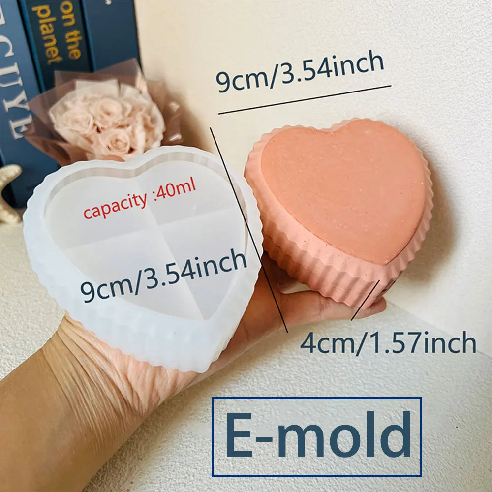 Silicone Concrete Mold Set – Constellation Candle Holder & Storage Box