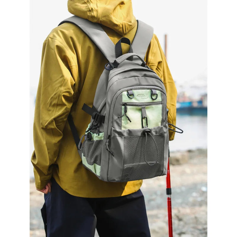 Nixie 20-35L Water-Resistant Nylon Hiking Backpack – Unisex