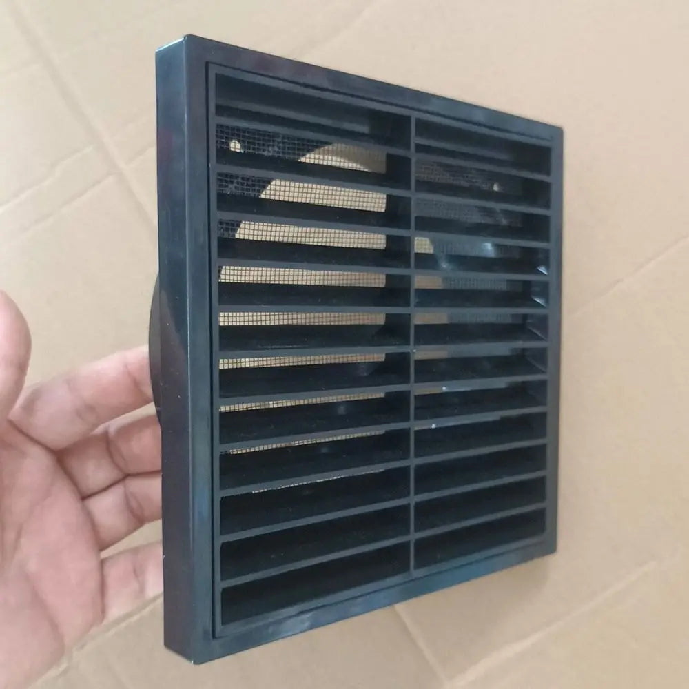 Square Air Vent Grille Cover 4–8 In | Aluminum Fiber Mesh