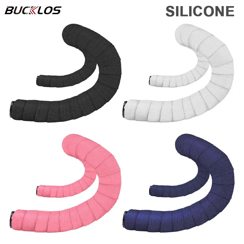 BUCKLOS Silicone Road Bike Handlebar Tape – Soft Bar Wrap