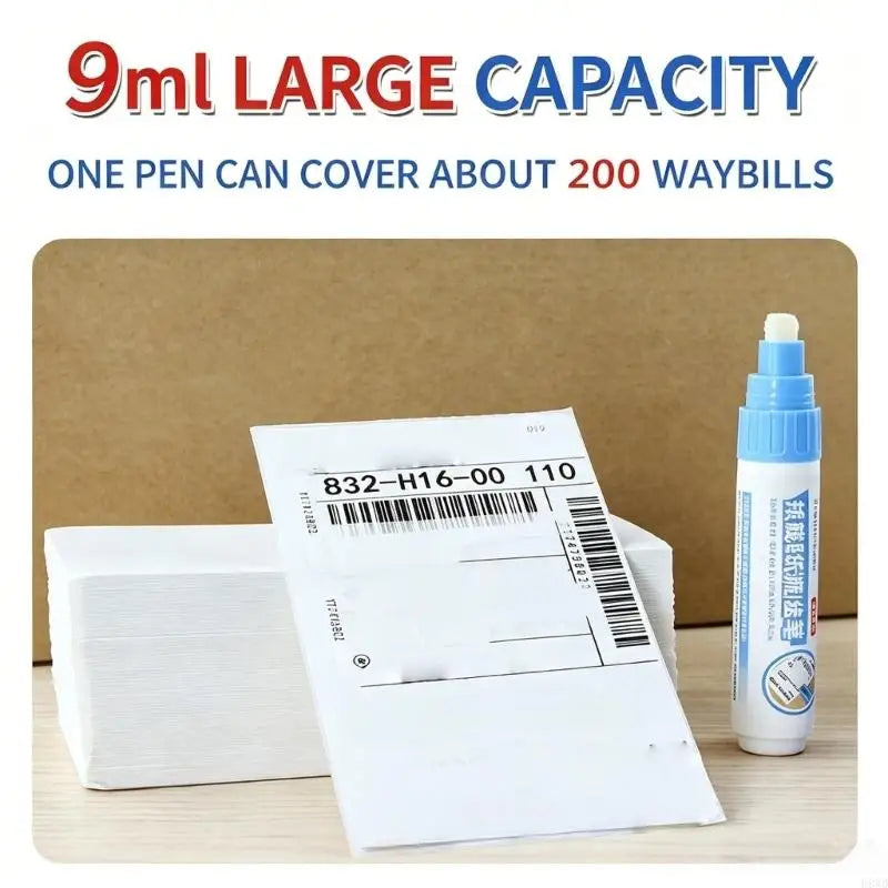 Thermal Paper Eraser Pen 2-Pack – Privacy Blackout Pen