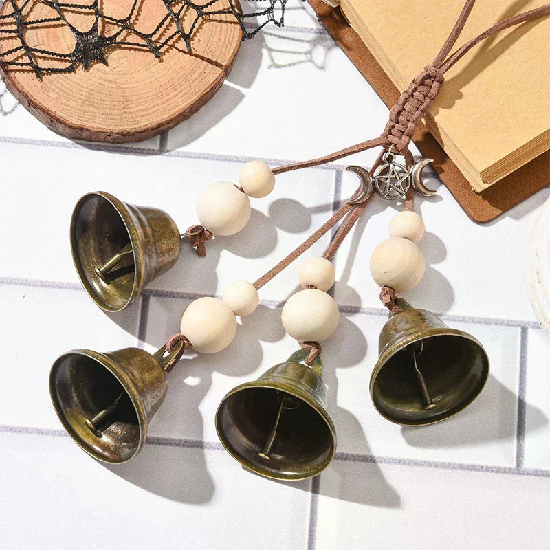 Vintage Hanging Bell Décor – Magic Wind Chimes for Doors