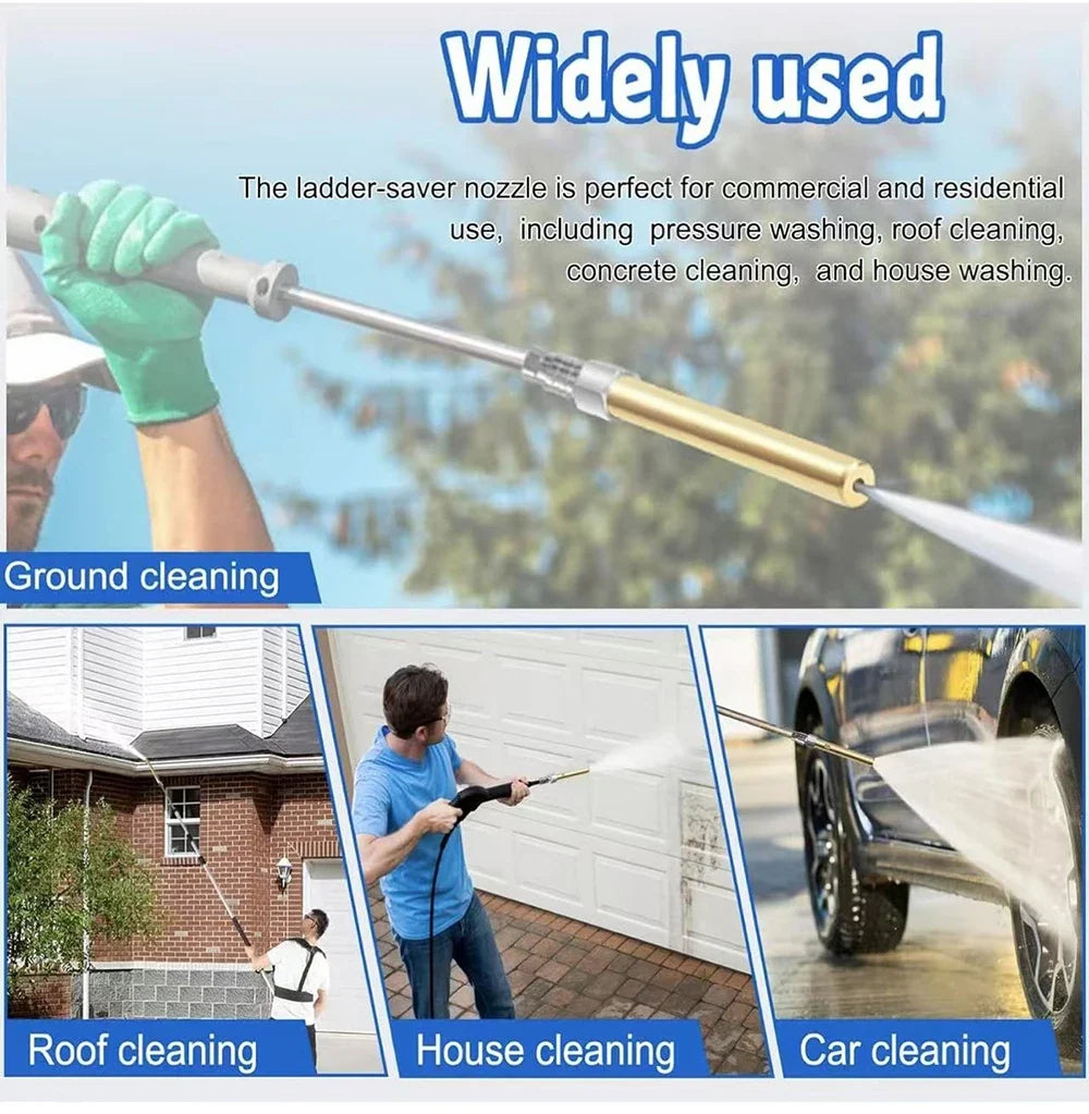 Pressure Washer Chemical Spray Nozzle 1/4" Quick Connect