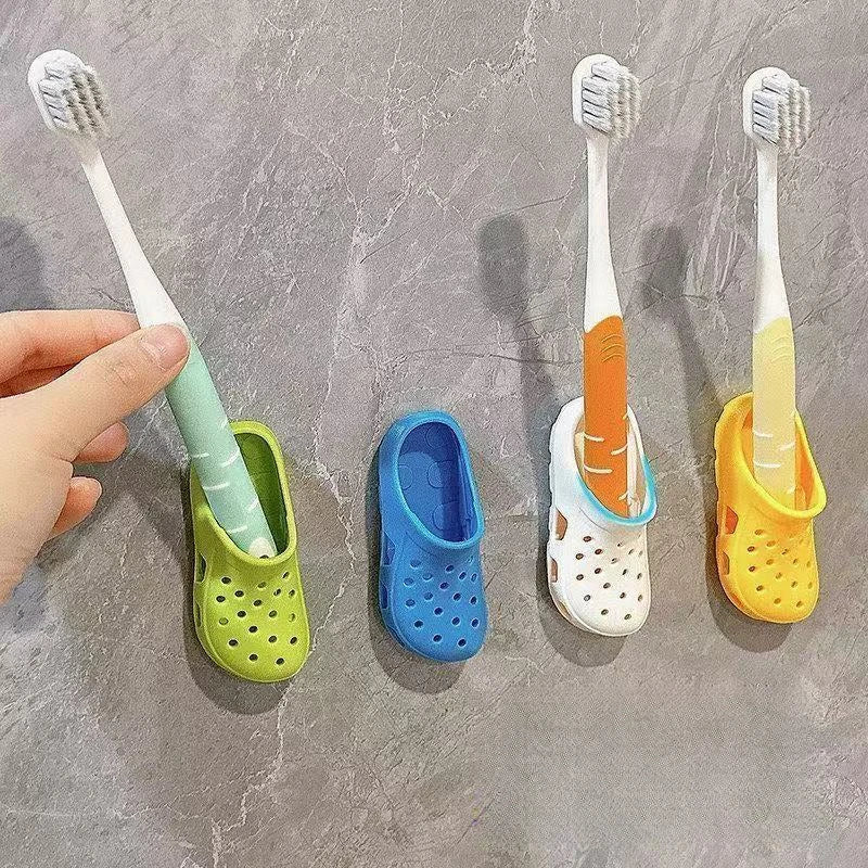 Slipper Toothbrush Holder Wall Mounted No Drill – 5/10pcs