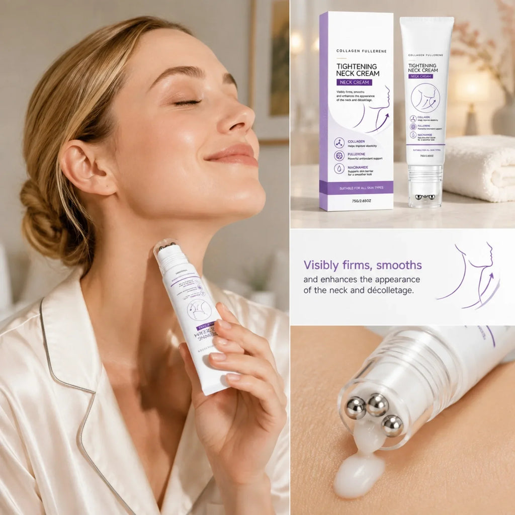 Fullerene Collagen Neck Cream – Hydrating Neck Skincare