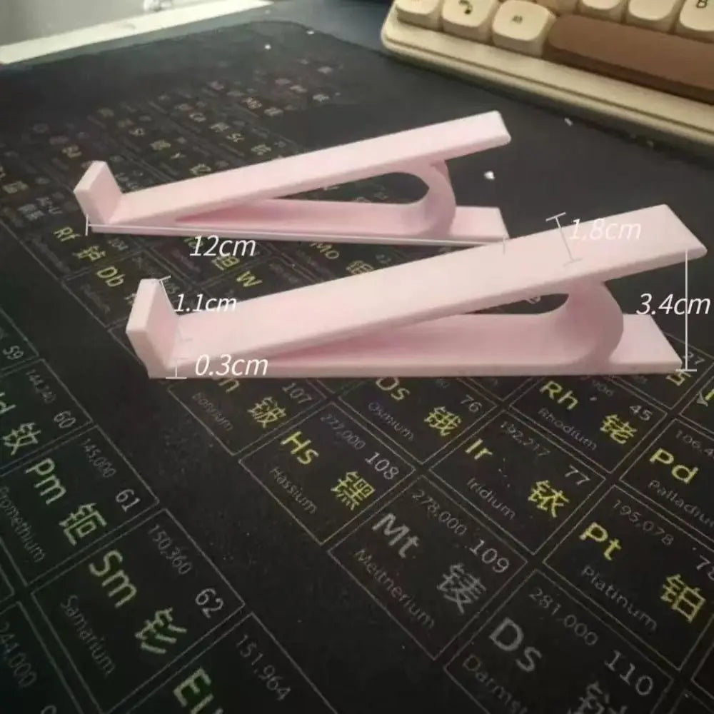 Plastic Keyboard Riser Stand Elevated Angle Holder – 1 Pair