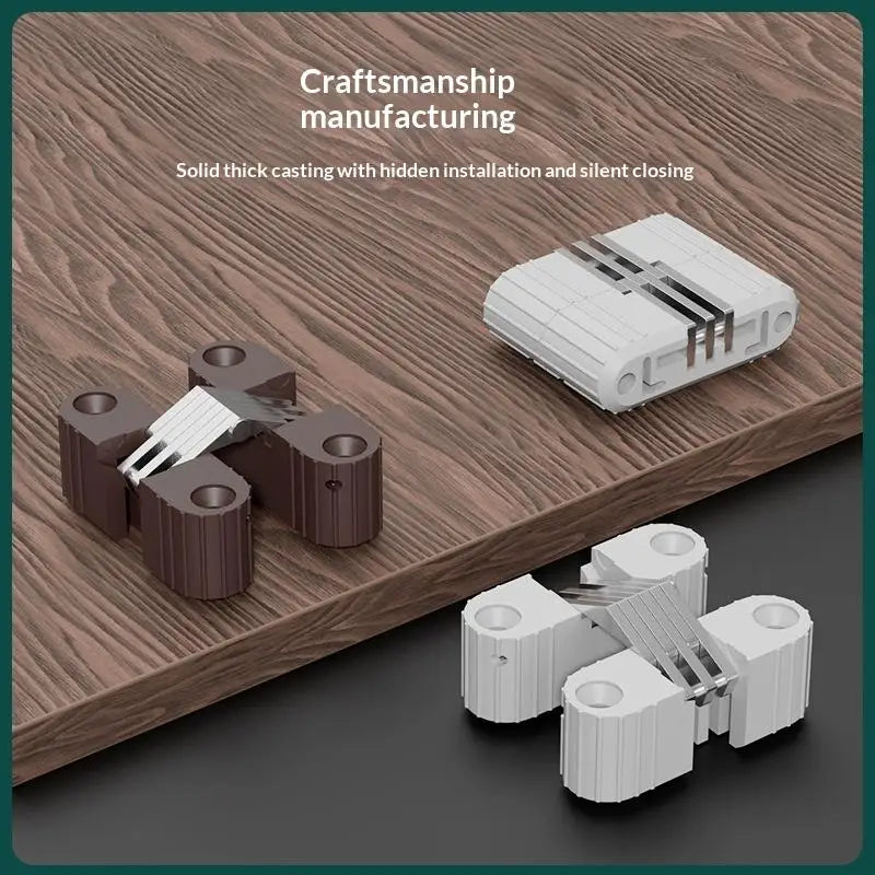 Cross Concealed Hinge Plastic Iron Folding Table Chair Hardware
