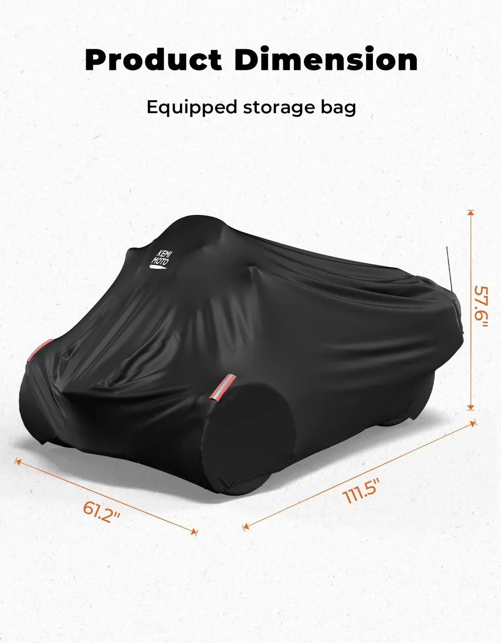 KEMITOUR 420D Waterproof Cover for Can-Am Spyder RT 2020+