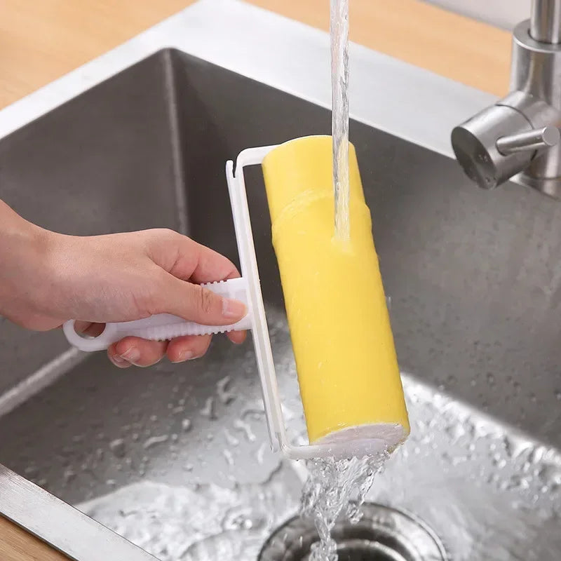 Reusable Washable Lint Roller – Pet & Clothes Hair Remover
