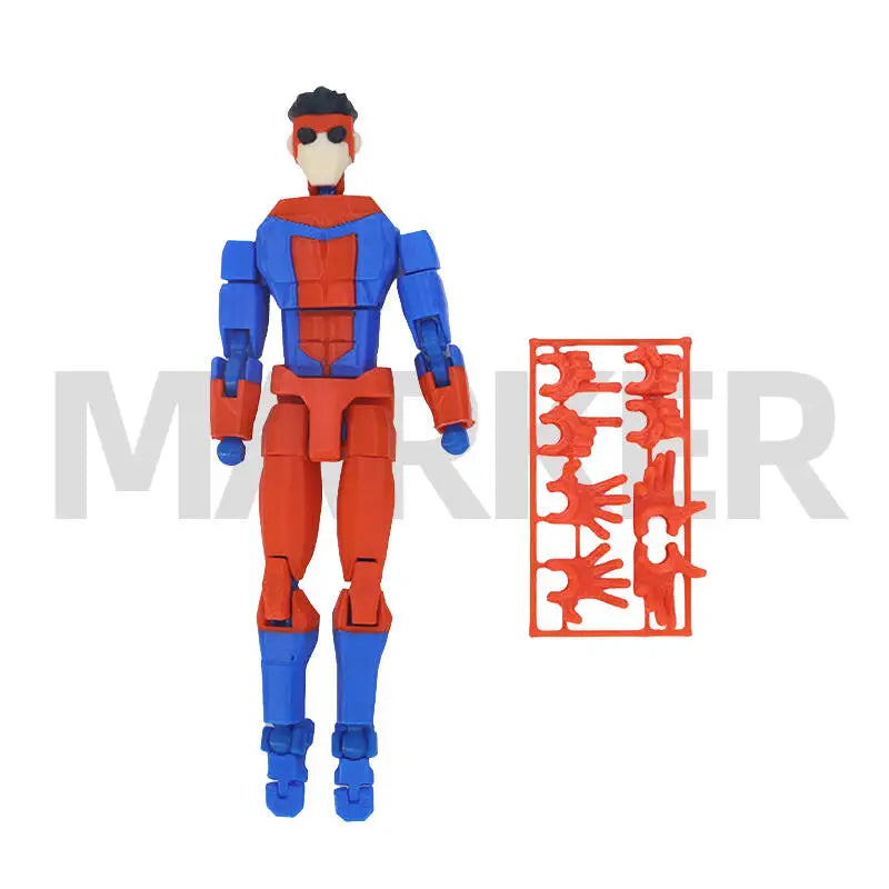 Invincible Mark 3D Printed Articulated Action Figure | 13cm