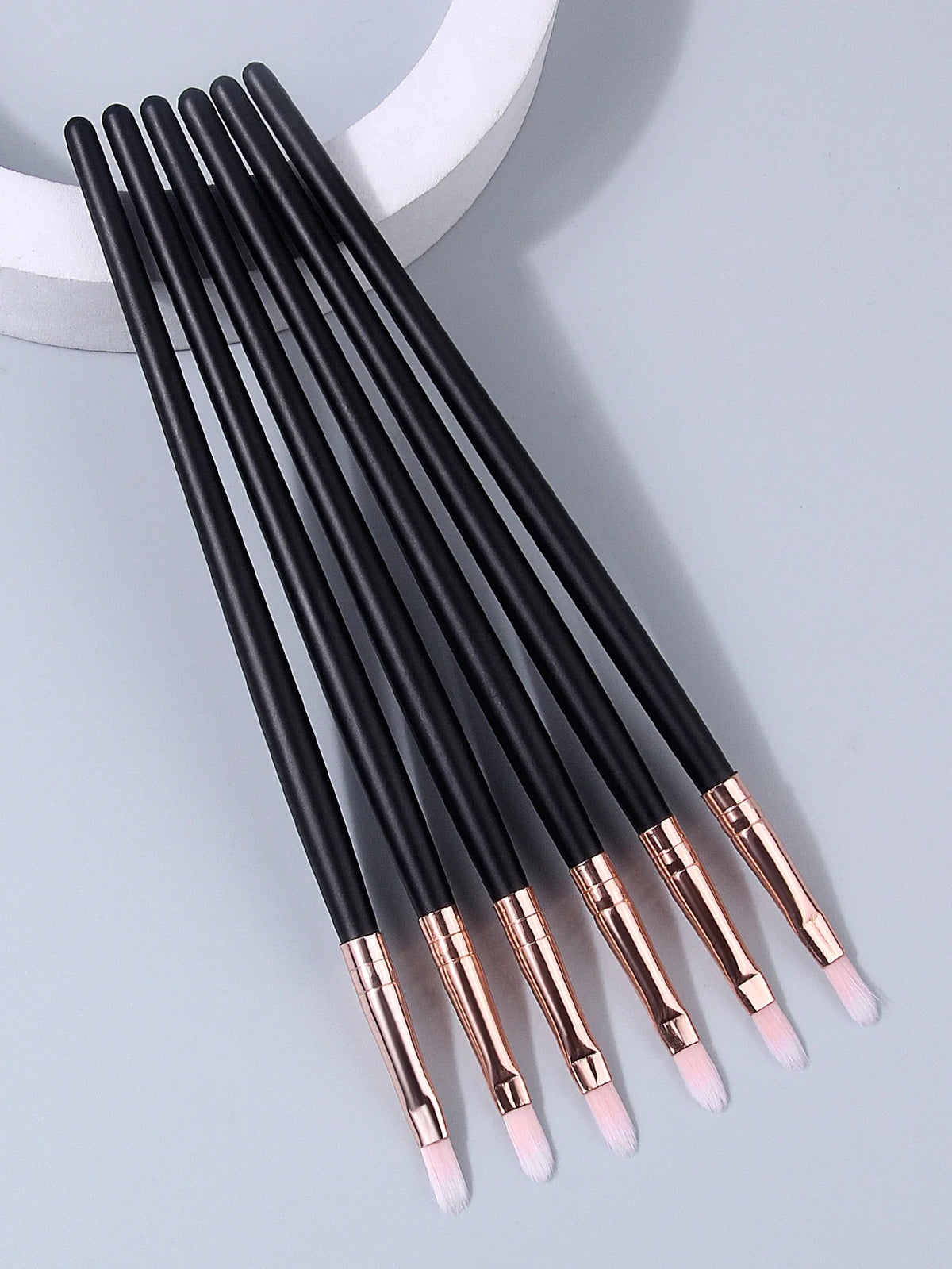 6-Piece Precision Lip Brush Set – Soft Bristle Lip Applicator