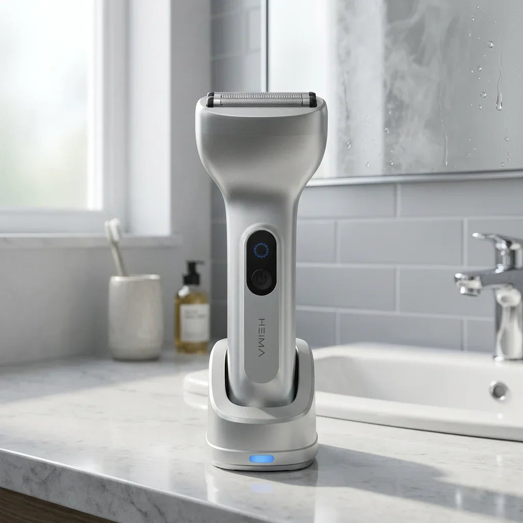 Men's 3-Foil Rechargeable Electric Shaver – IPX7 Waterproof