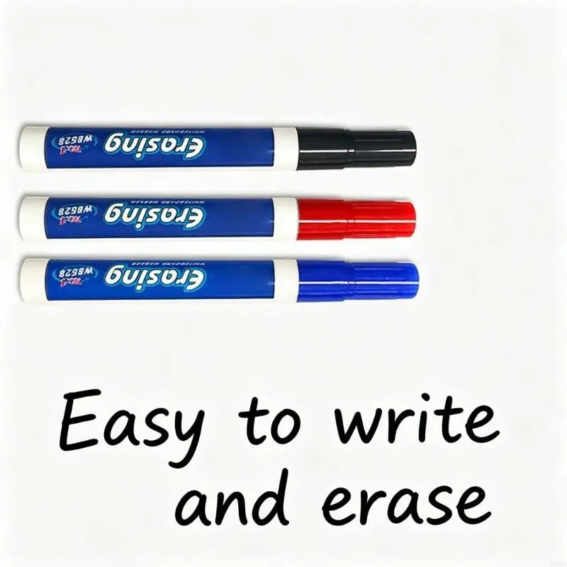 Erasable Whiteboard Markers – Broad Tip Water-Based Ink